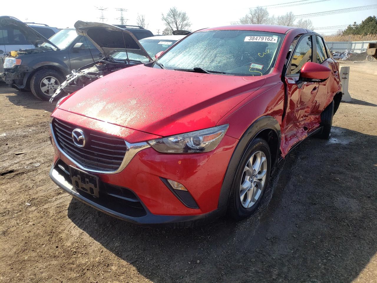 Photo 2 from auction – 2017 MAZDA CX-3 SPORT with VIN JM1DKFB74H0149886