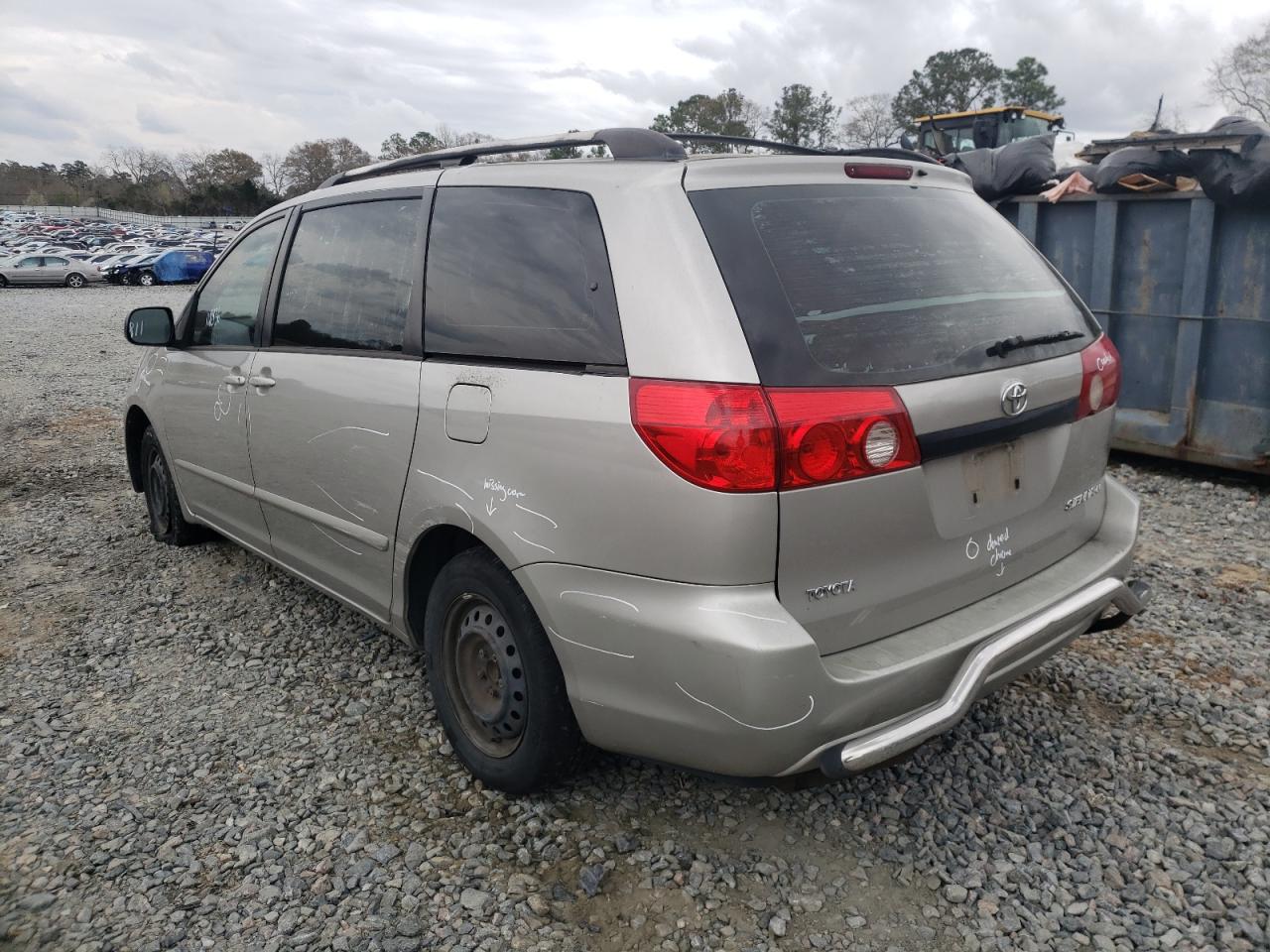 Photo 3 from auction – 2007 TOYOTA SIENNA CE with VIN 5TDZK23C17S050058