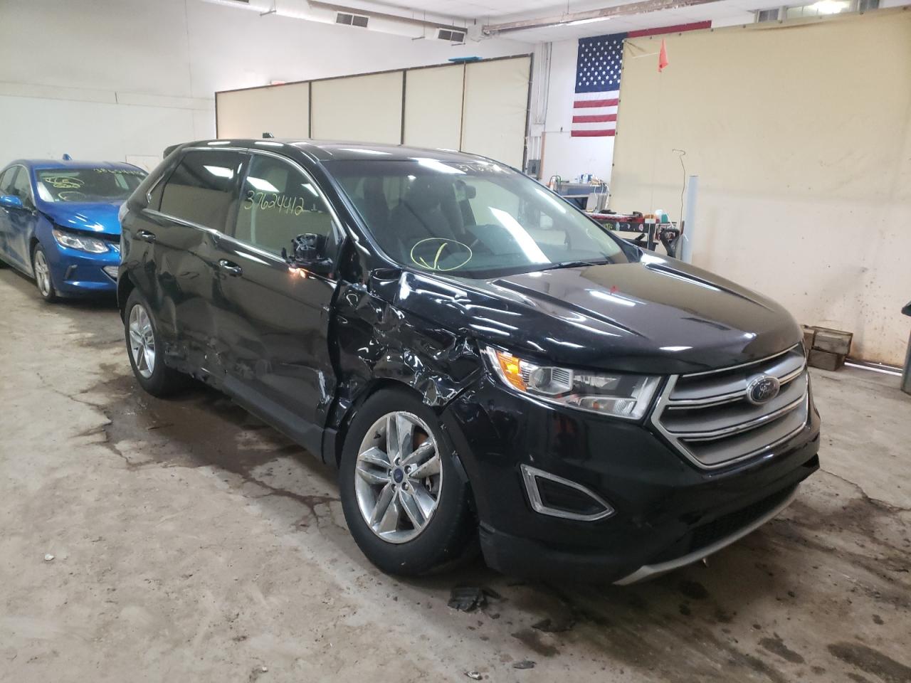 FORD EDGE SEL 2016 with VIN 2FMPK4J9XGBB66365 - Photo from auction