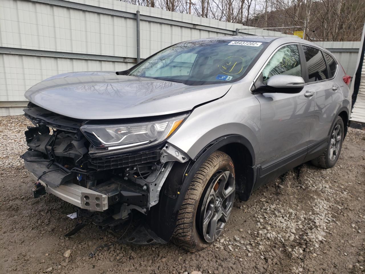 Photo 2 from auction – 2019 HONDA CR-V EX with VIN 2HKRW2H50KH610309