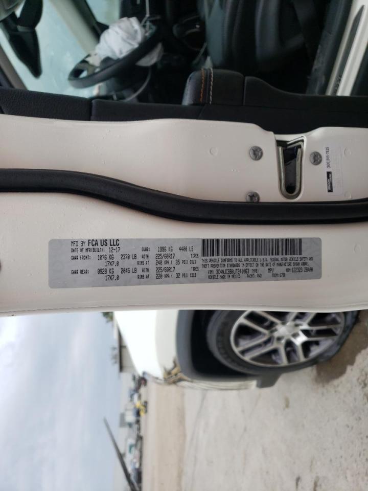 Photo 10 from auction – 2018 JEEP COMPASS LA with VIN 3C4NJCBB0JT241063
