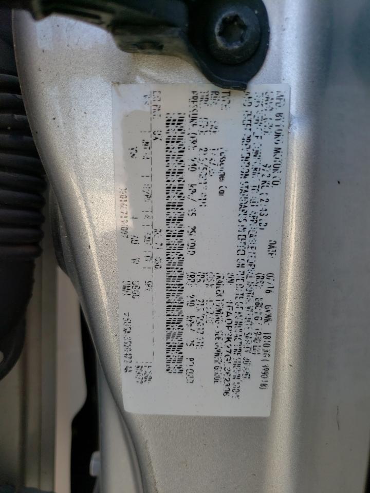 Photo 10 from auction – 2016 FORD FOCUS SE with VIN 1FADP3K27GL362306