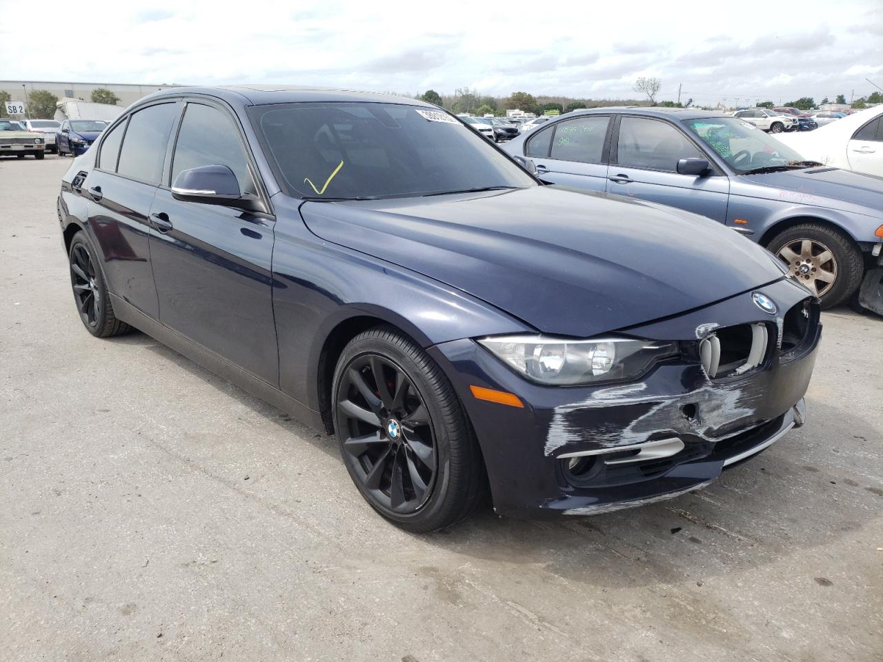BMW 328 I 2013 with VIN WBA3A5C57DF357576 - Photo from auction