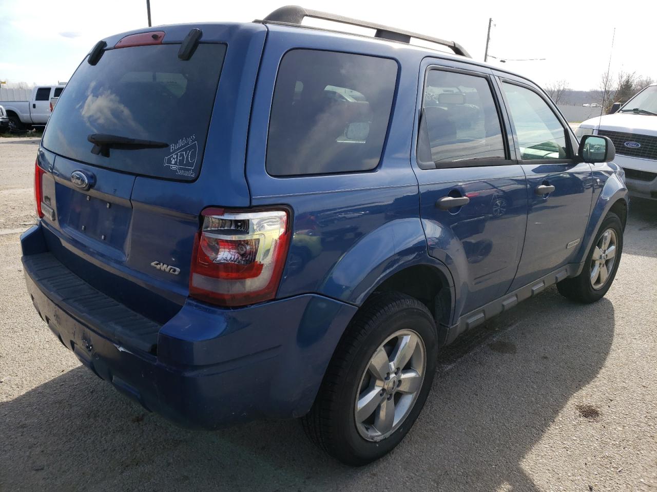Photo 4 from auction – 2008 FORD ESCAPE XLT with VIN 1FMCU93138KE00589