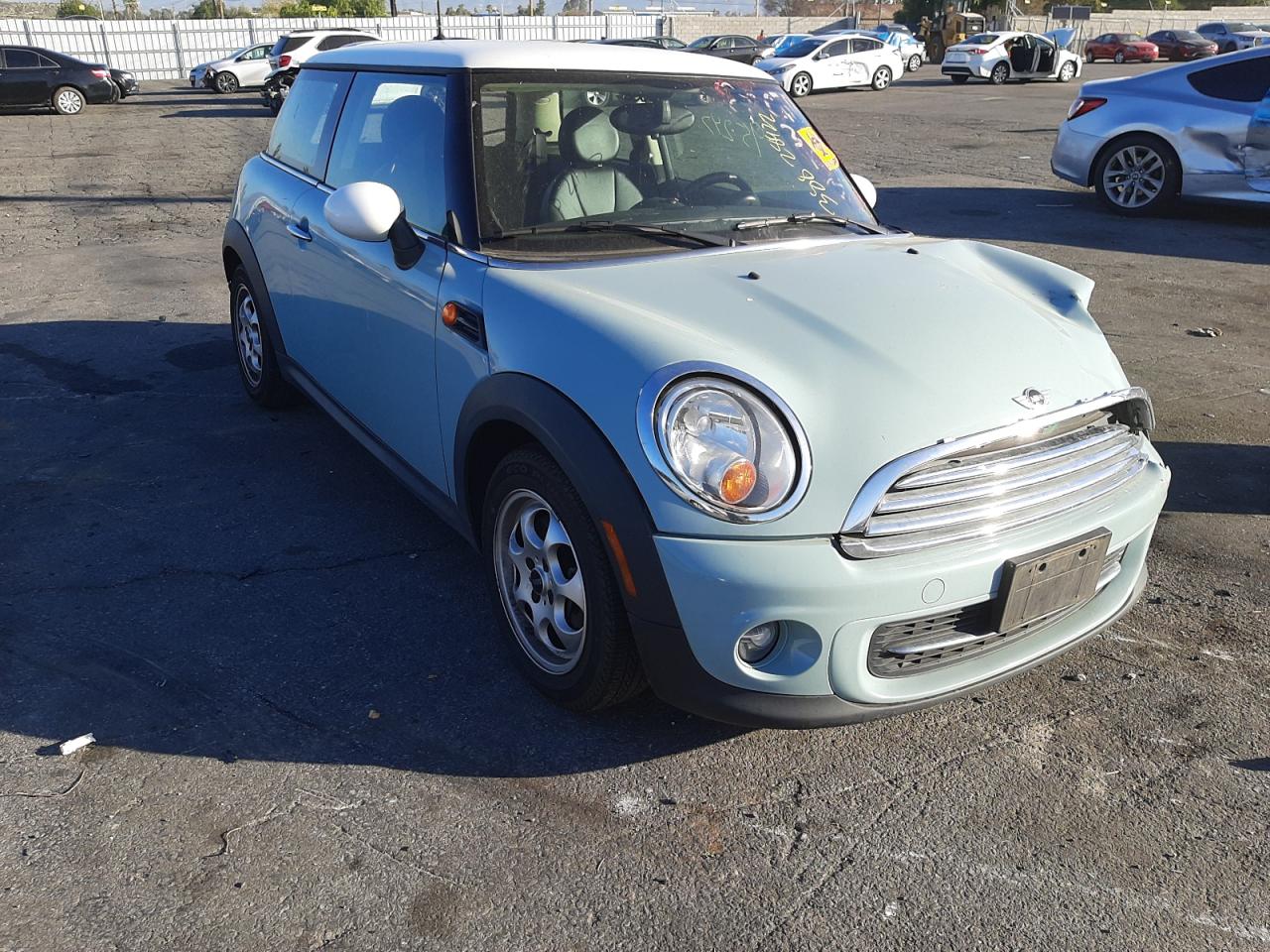 MINI COOPER 2013 with VIN WMWSU3C55DT680680 - Photo from auction