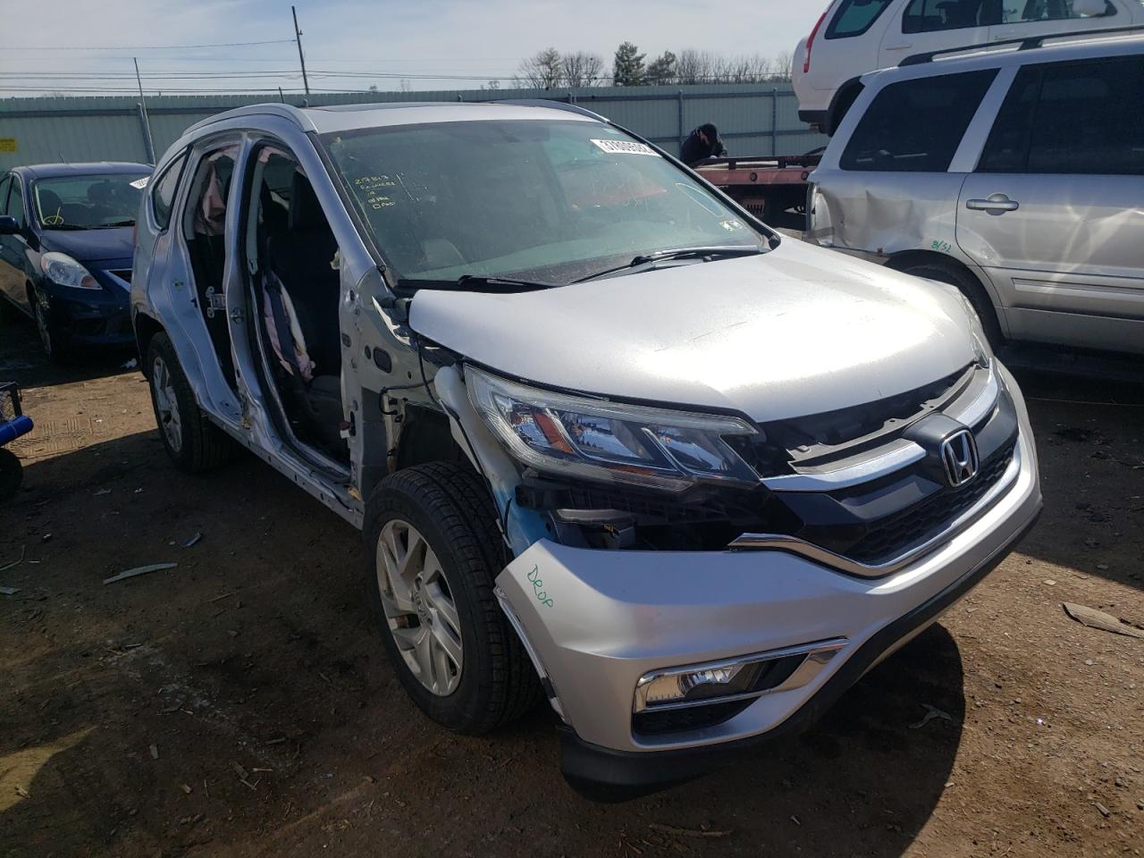 HONDA CR-V EXL 2016 with VIN 2HKRM4H75GH663193 - Photo from auction