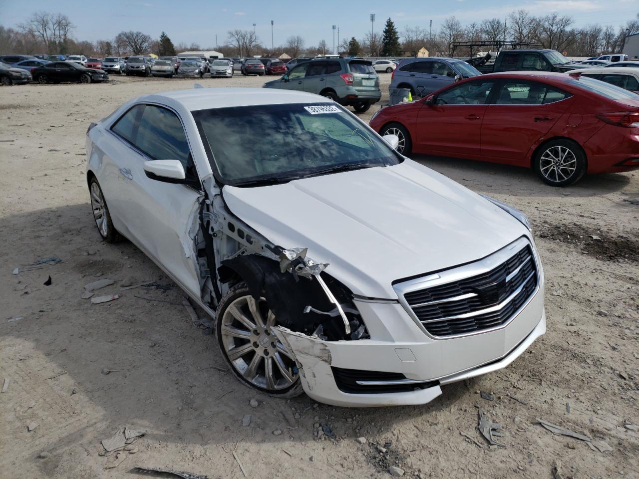 CADILLAC ATS 2016 with VIN 1G6AA1RX7G0160476 - Photo from auction