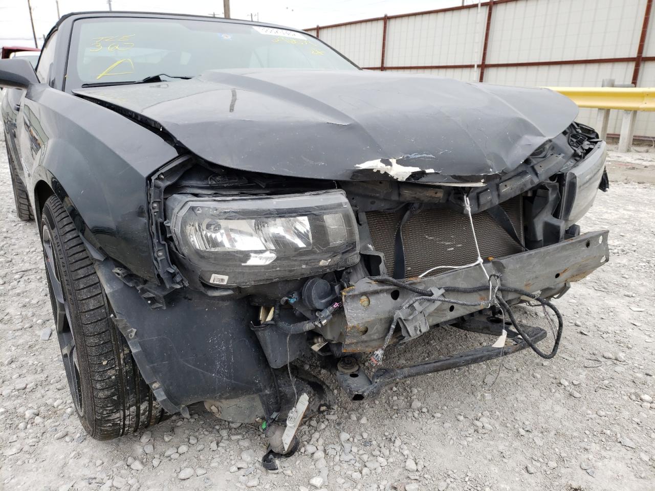 Photo 9 from auction – 2015 CHEVROLET CAMARO LT with VIN 2G1FD3D35F9296838