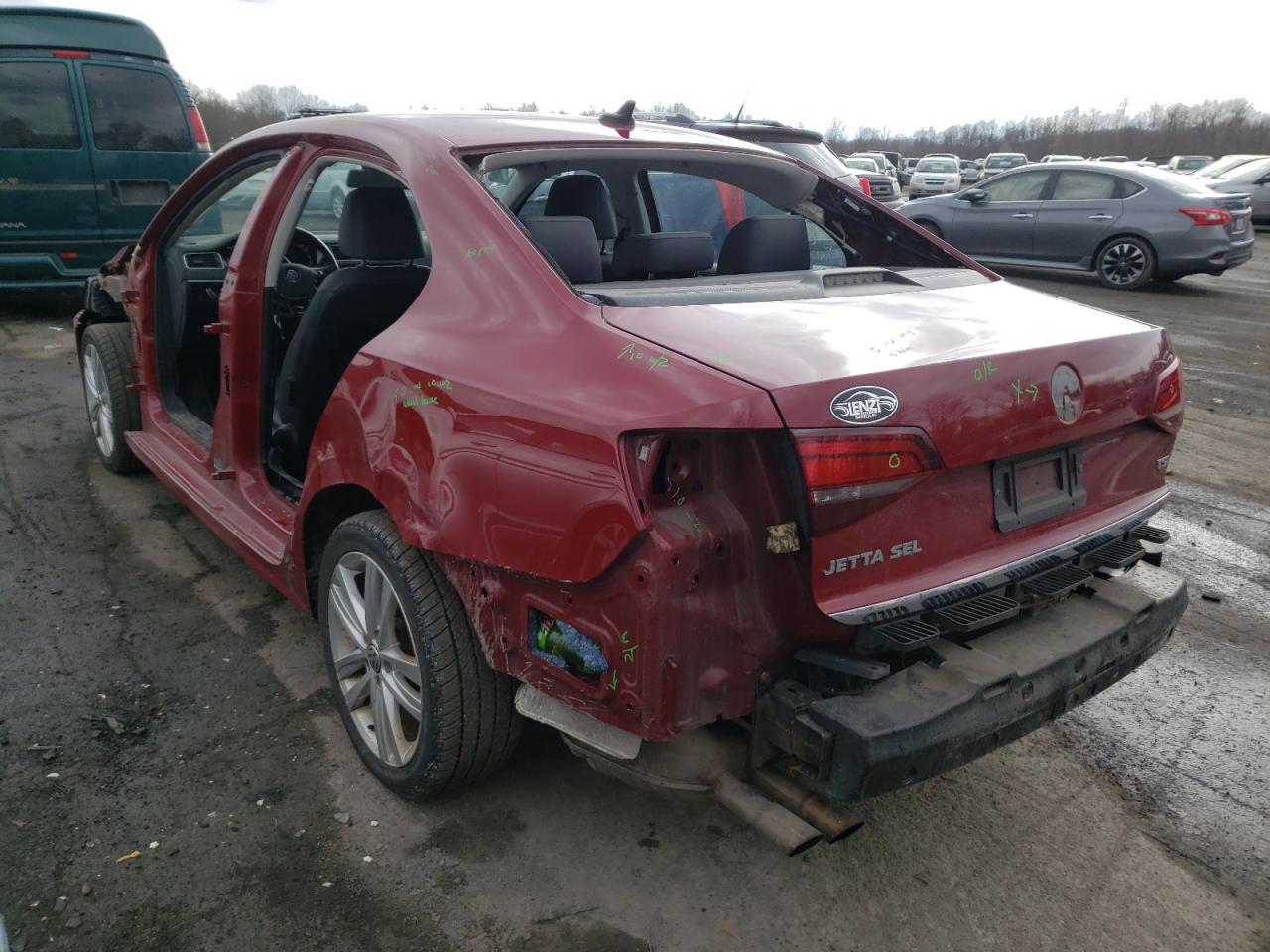Photo 3 from auction – 2017 VOLKSWAGEN JETTA SEL with VIN 3VWL17AJ5HM240449