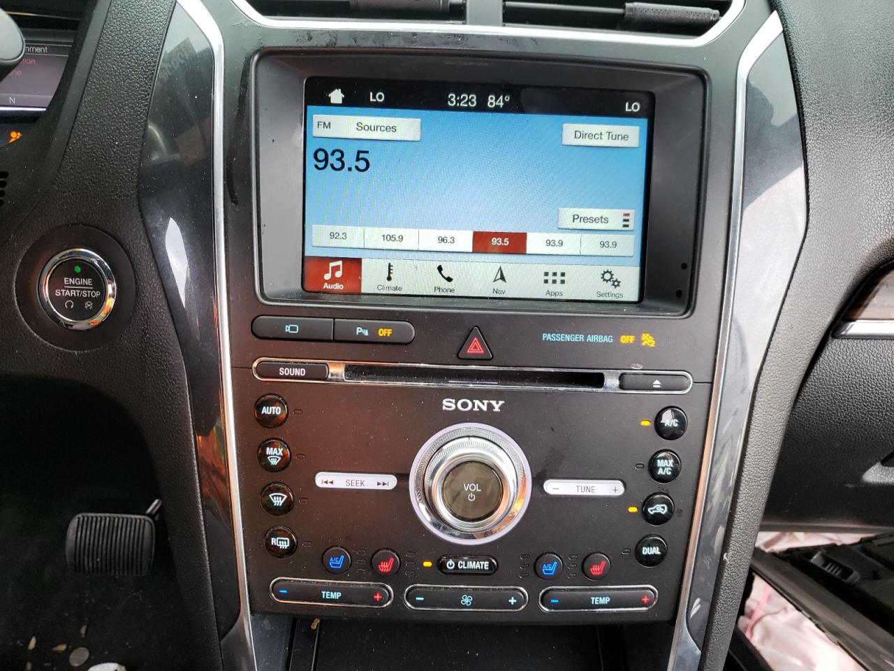 Photo 9 from auction – 2018 FORD EXPLORER L with VIN 1FM5K7F85JGB66847
