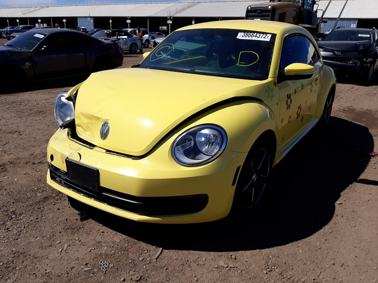 Photo 2 from auction – 2012 VOLKSWAGEN BEETLE with VIN 3VWJP7AT0CM628933