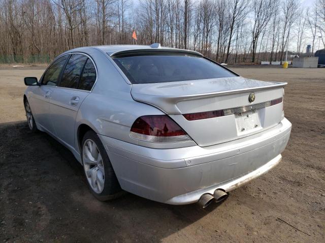Photo 3 from auction – 2004 BMW 745 I with VIN WBAGL63554DP74059