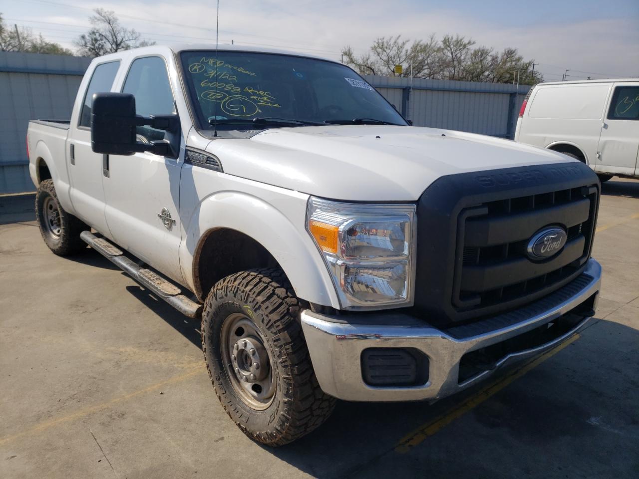 FORD F250 SUPER 2015 with VIN 1FT7W2BTXFEB60088 - Photo from auction