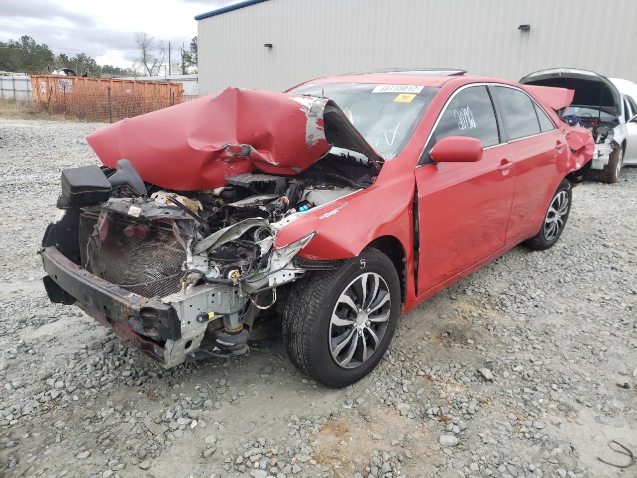 Photo 2 from auction – 2007 TOYOTA CAMRY CE/L with VIN 4T1BE46K17U575491