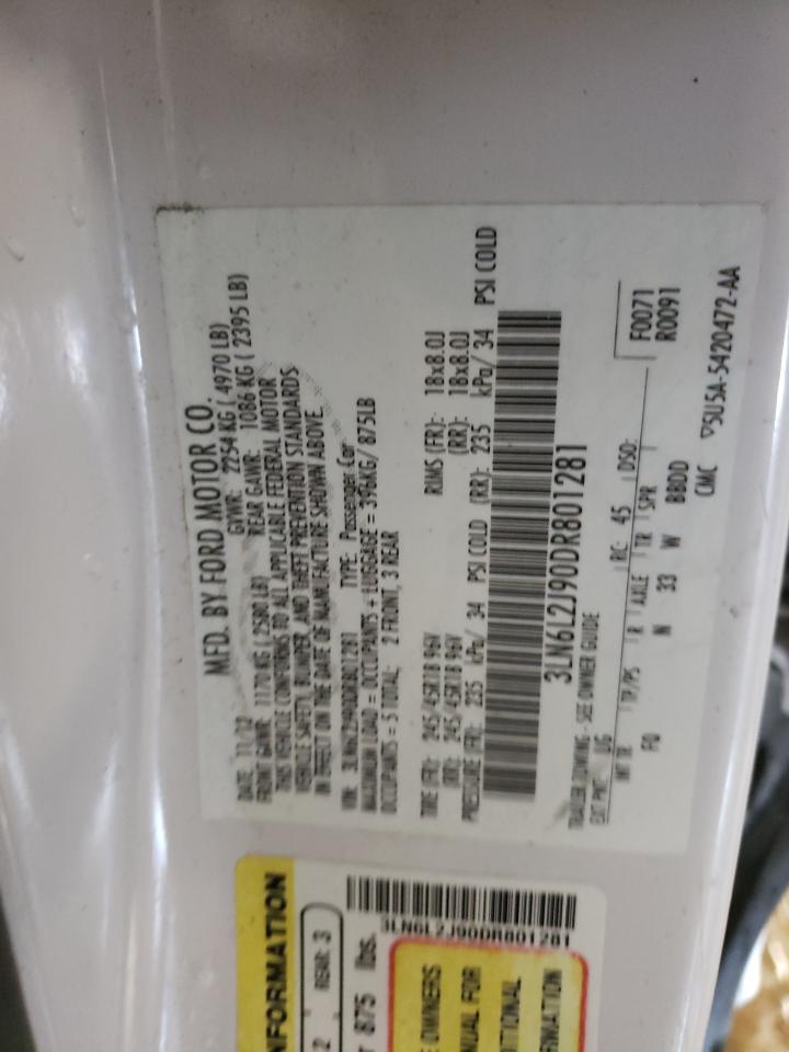 Photo 10 from auction – 2013 LINCOLN MKZ with VIN 3LN6L2J90DR801281