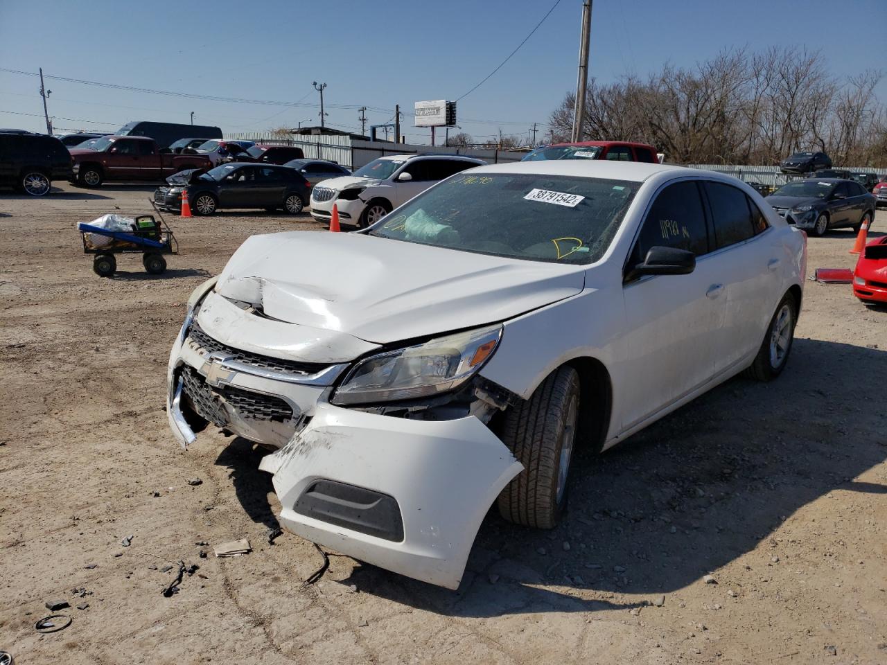 Photo 2 from auction – 2015 CHEVROLET MALIBU LS with VIN 1G11A5SL7FF278690
