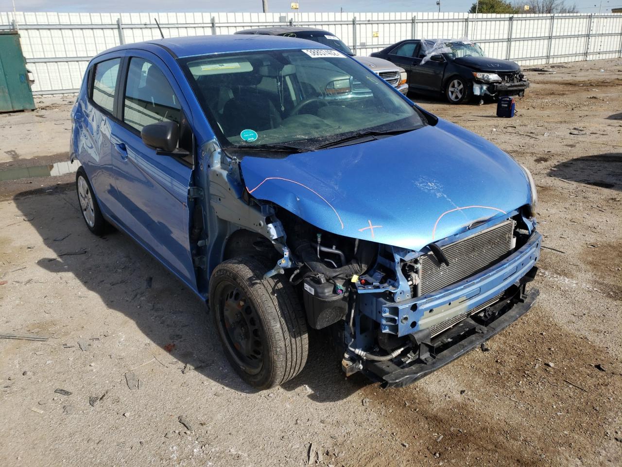 CHEVROLET SPARK LS 2017 with VIN KL8CB6SA2HC711413 - Photo from auction