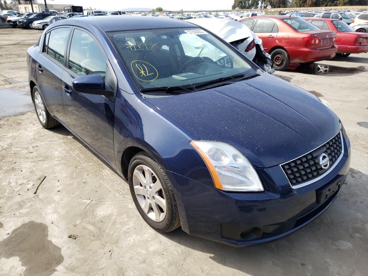 NISSAN SENTRA 2.0 2007 with VIN 3N1AB61E37L640117 - Photo from auction