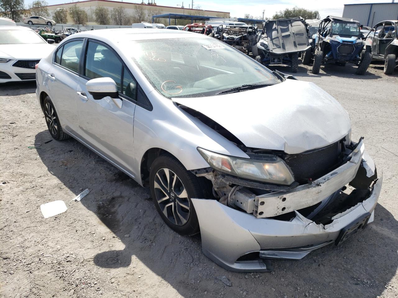HONDA CIVIC EX 2015 with VIN 19XFB2F84FE216284 - Photo from auction