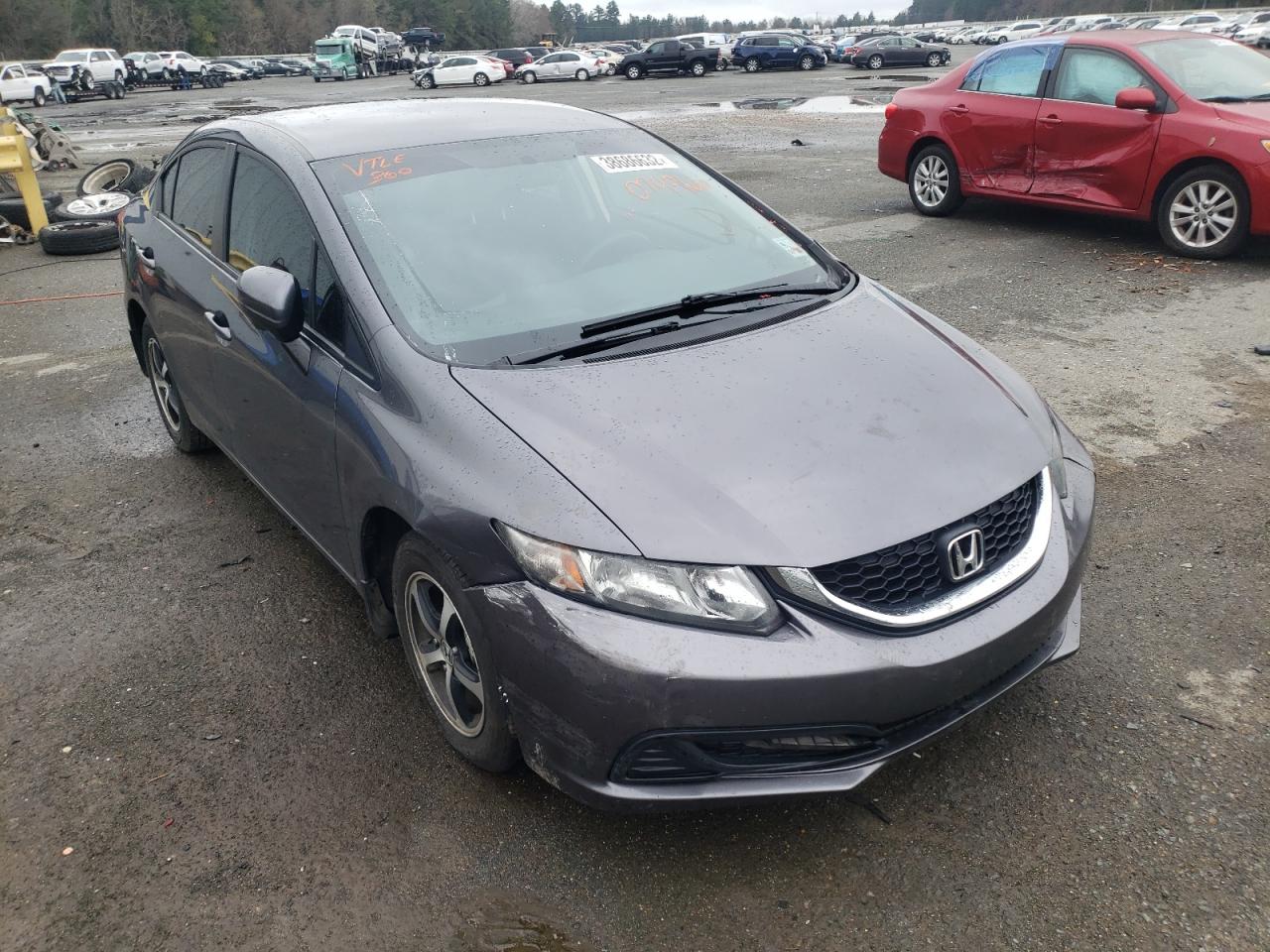 HONDA CIVIC SE 2015 with VIN 19XFB2F72FE079966 - Photo from auction