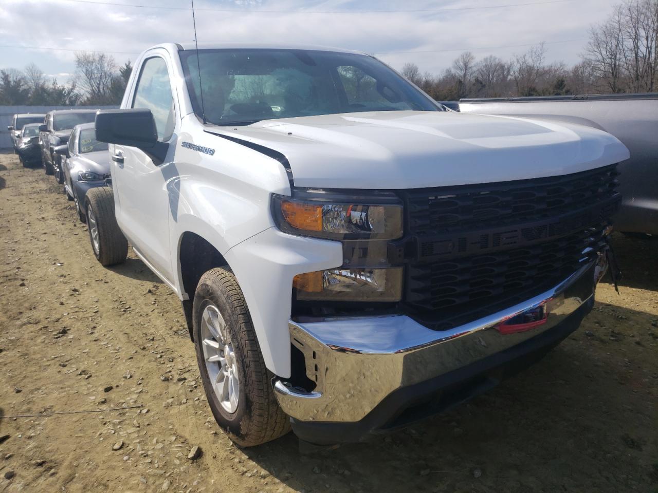 CHEVROLET SILVERADO 2021 with VIN 3GCNWAEF0MG282973 - Photo from auction