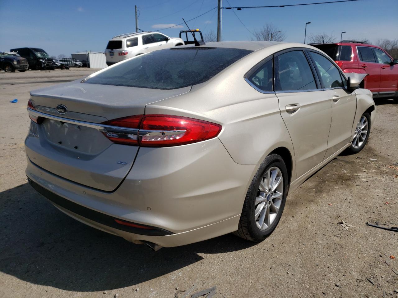 Photo 4 from auction – 2017 FORD FUSION SE with VIN 3FA6P0H74HR394997