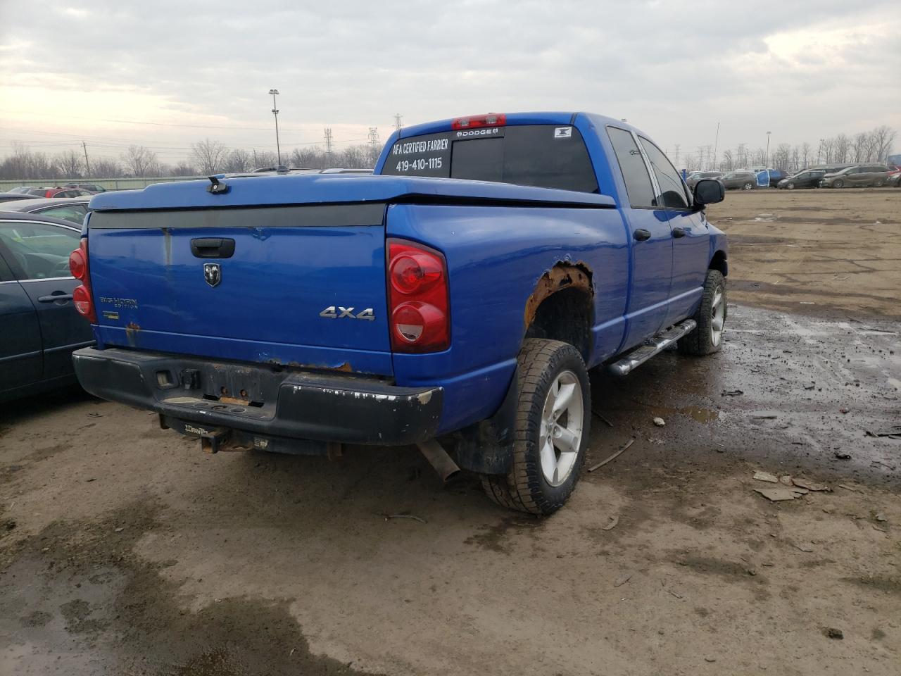 Photo 4 from auction – 2007 DODGE RAM 1500 S with VIN 1D7HU18P67S189823