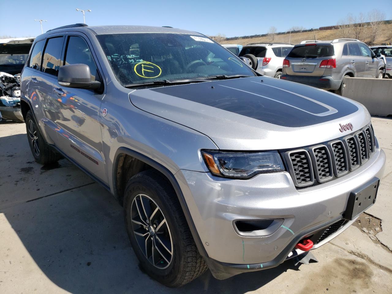 JEEP GRAND CHER 2017 with VIN 1C4RJFLG2HC653973 - Photo from auction