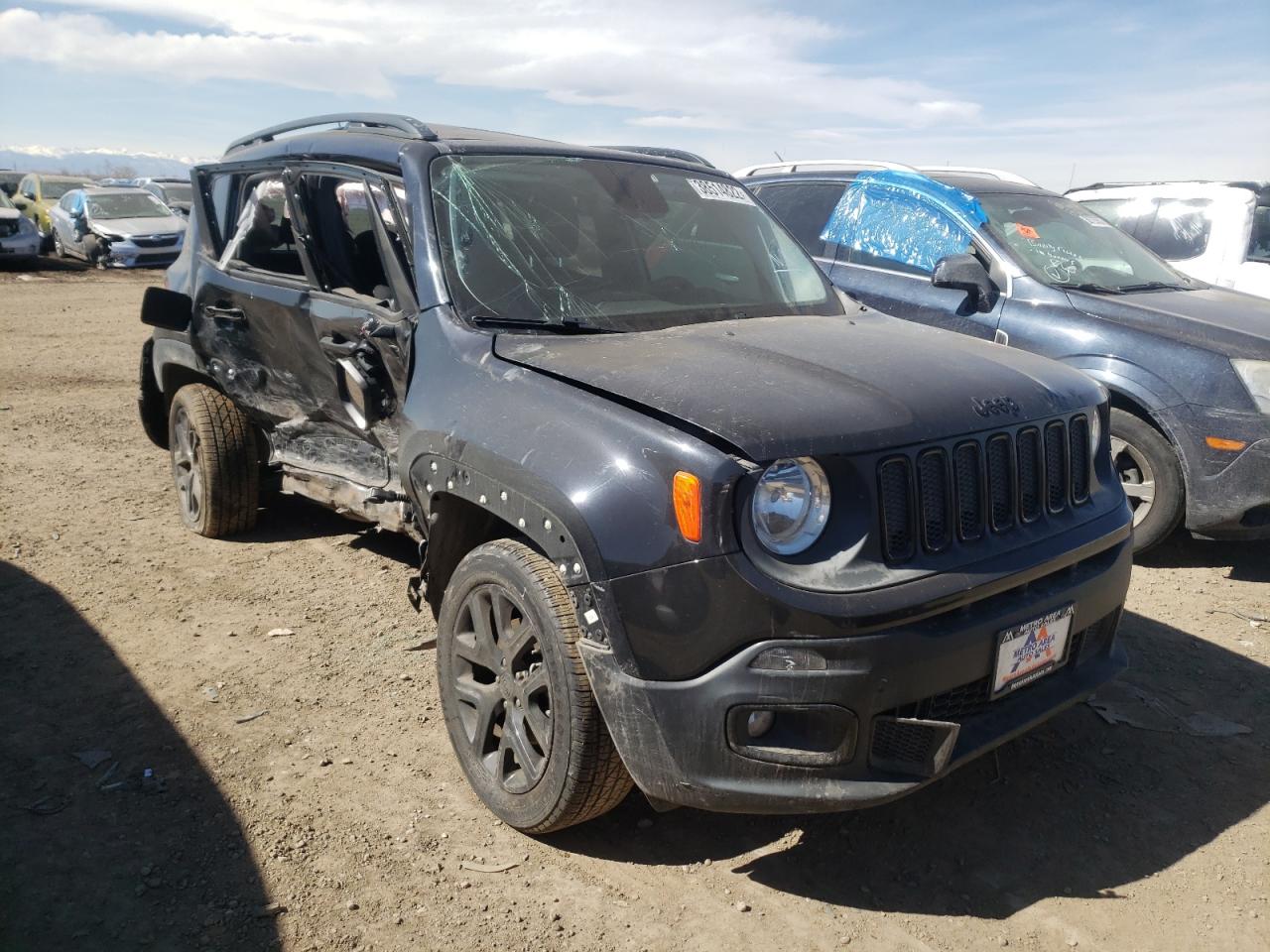 JEEP RENEGADE L 2016 with VIN ZACCJBBT9GPD68355 - Photo from auction