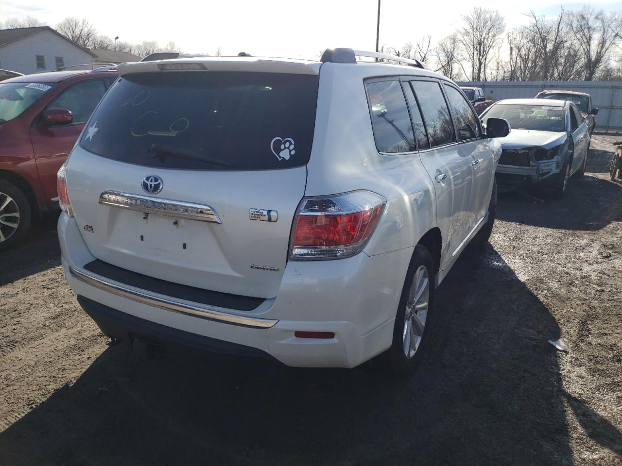 Photo 4 from auction – 2012 TOYOTA HIGHLANDER with VIN JTEDC3EH6C2009007