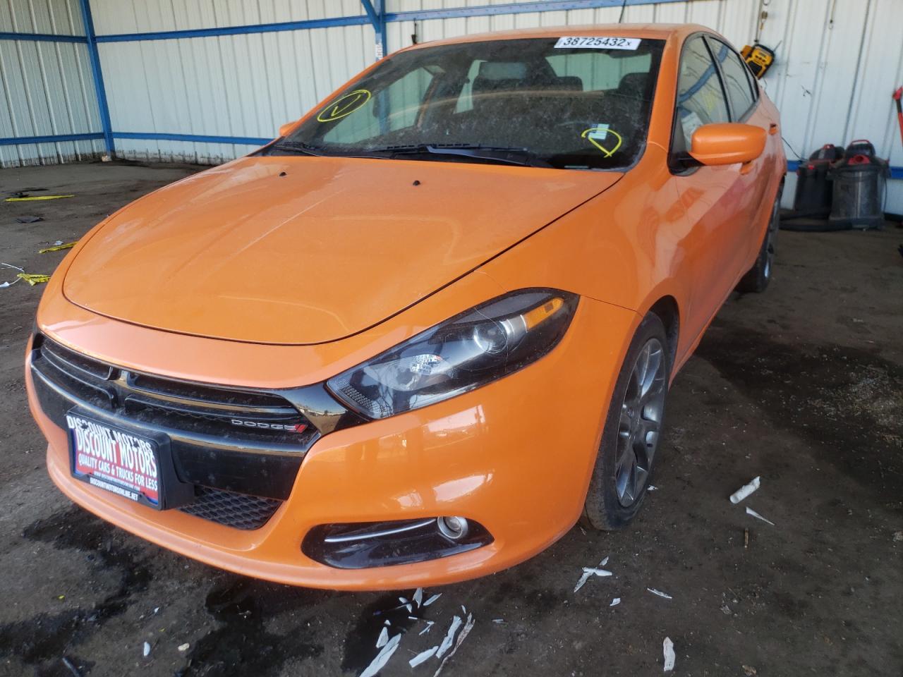 Photo 2 from auction – 2014 DODGE DART SXT with VIN 1C3CDFBB5ED865764
