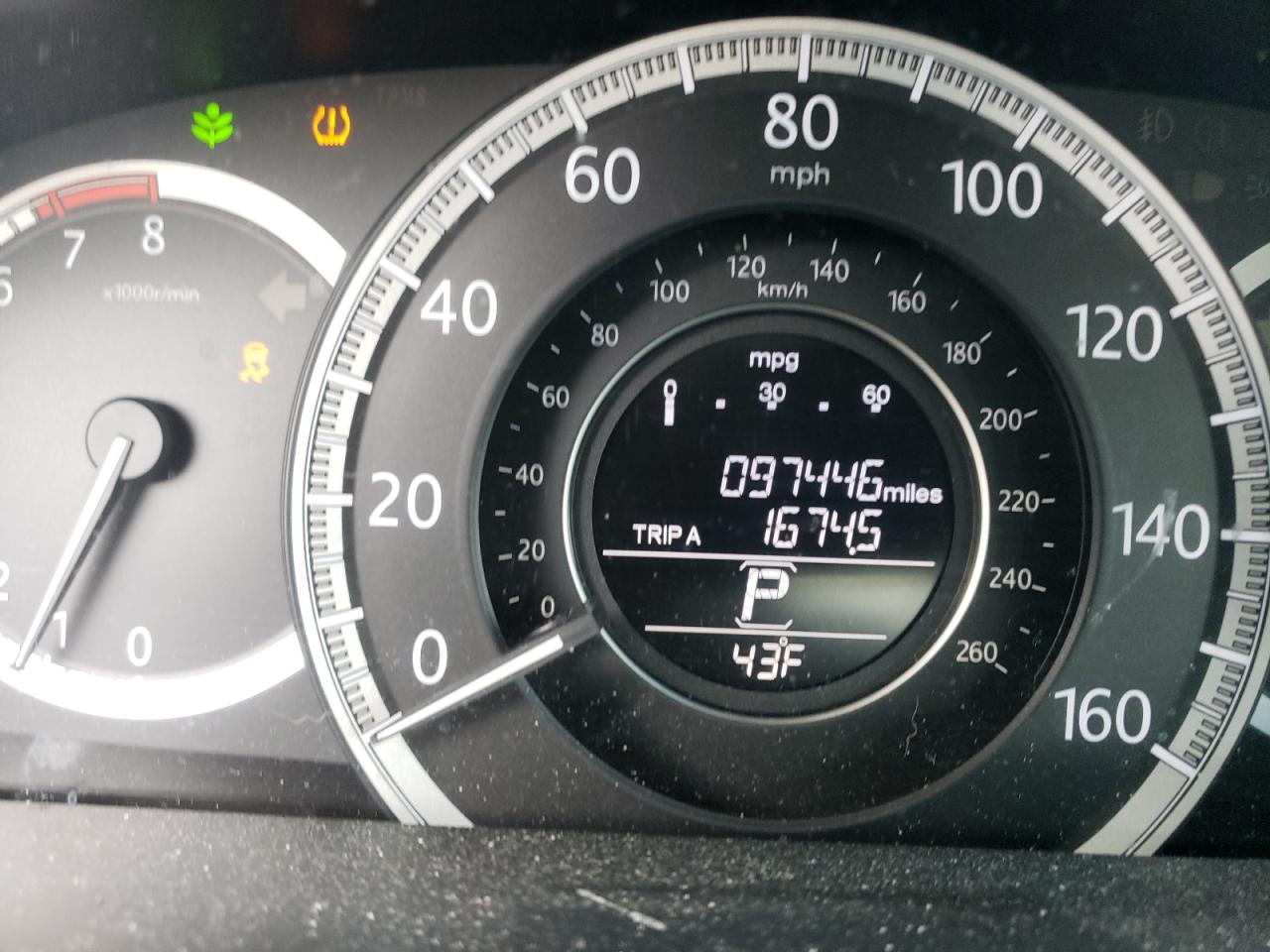 Photo 8 from auction – 2015 HONDA ACCORD EXL with VIN 1HGCR2F86FA037635