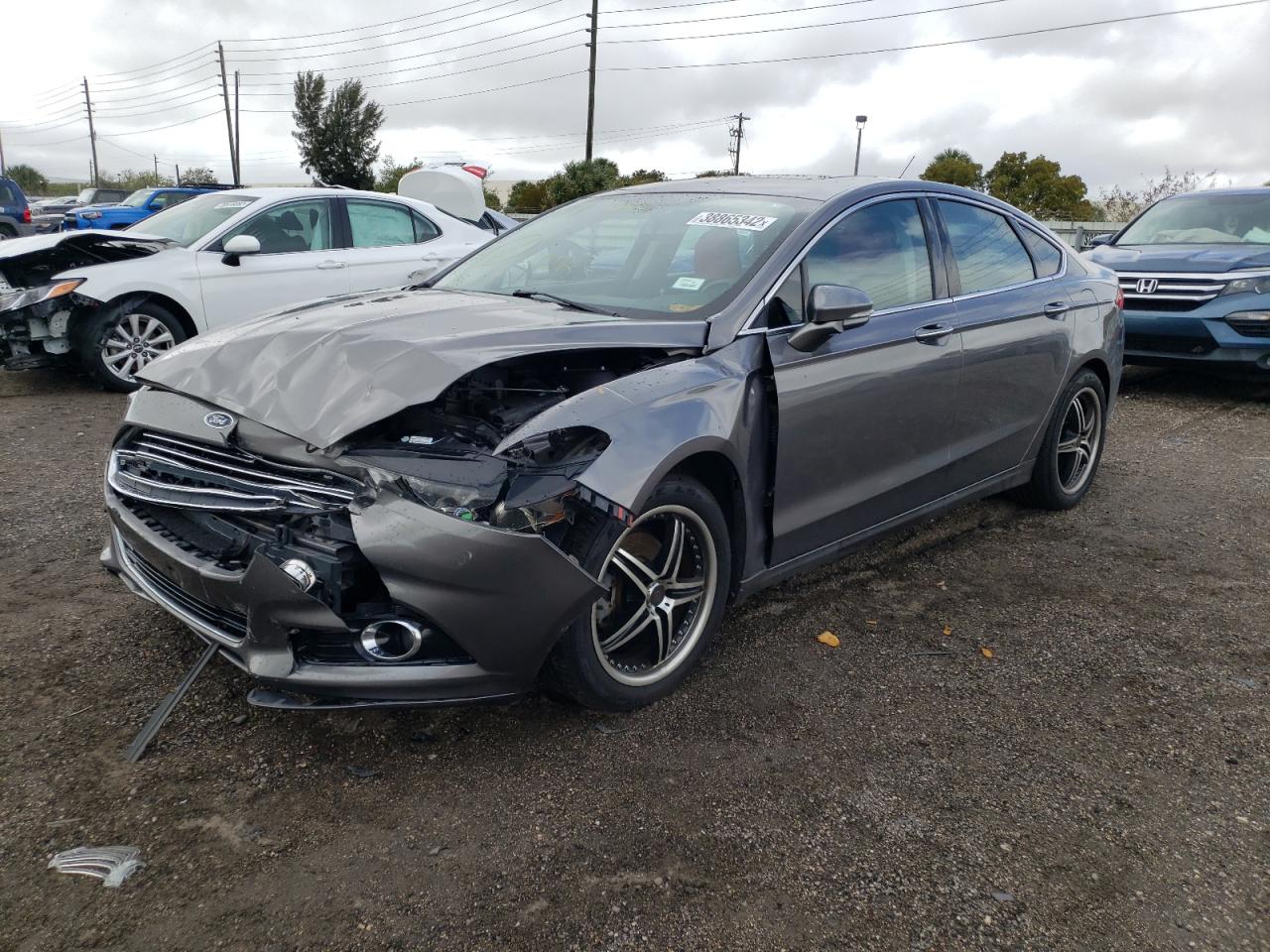Photo 2 from auction – 2013 FORD FUSION TIT with VIN 3FA6P0K91DR317623