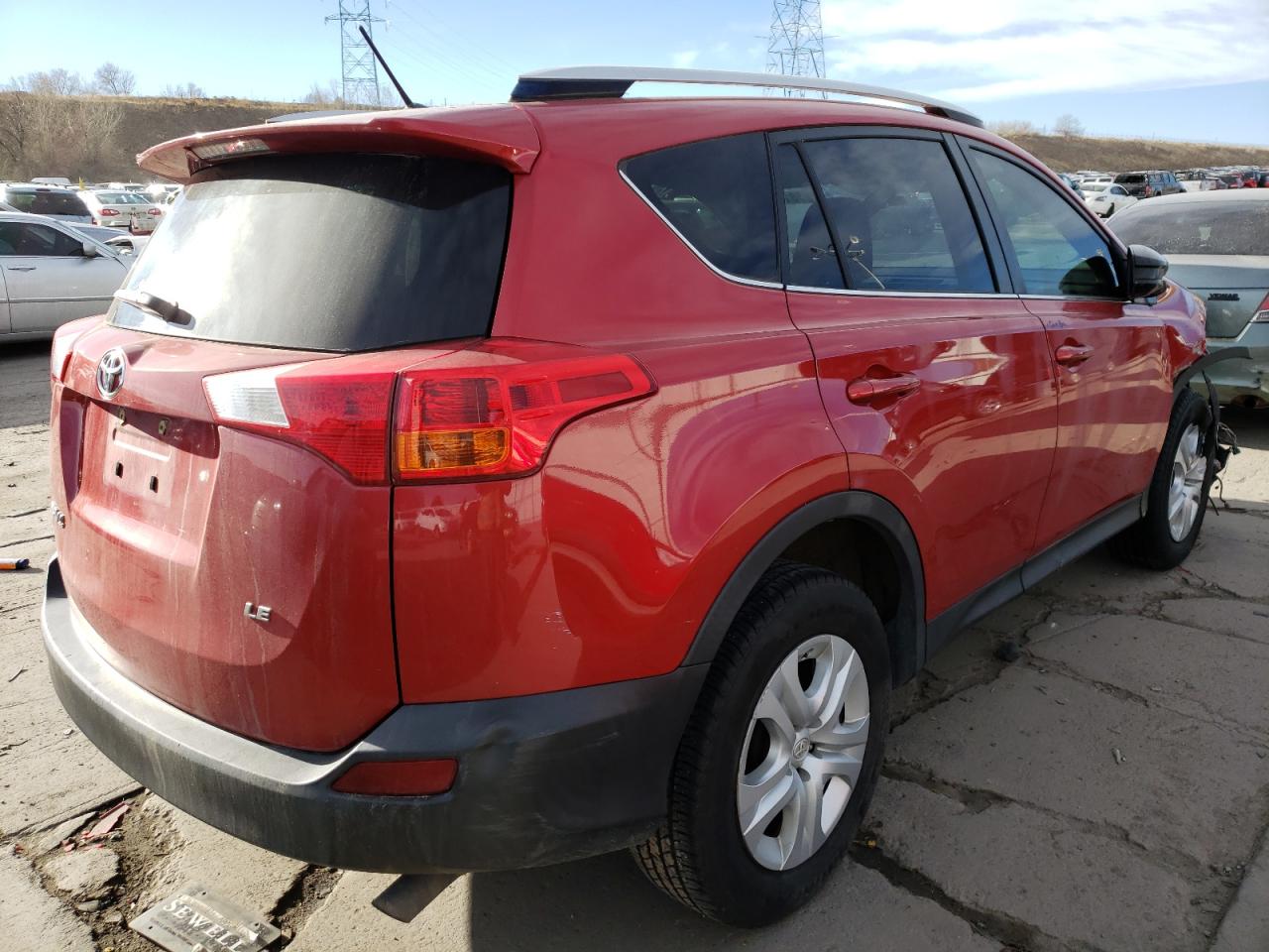 Photo 4 from auction – 2013 TOYOTA RAV4 LE with VIN JTMZFREV2DD014317