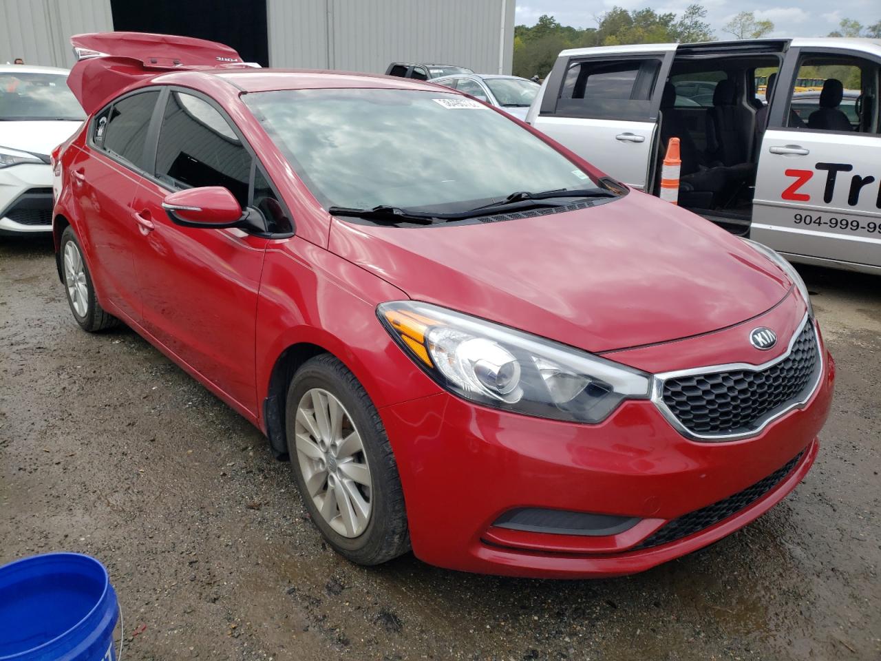 KIA FORTE LX 2016 with VIN KNAFX4A68G5595156 - Photo from auction