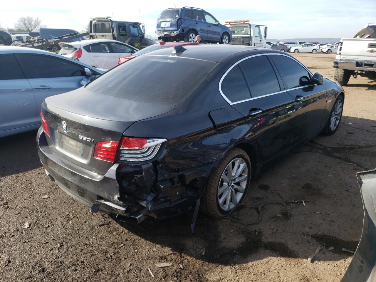 Photo 4 from auction – 2014 BMW 550 I with VIN WBAKN9C51ED000575