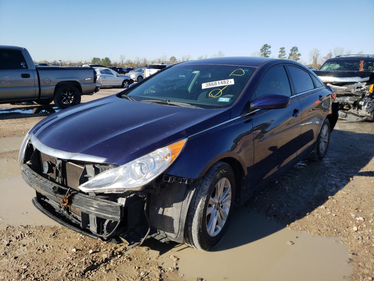 Photo 2 from auction – 2013 HYUNDAI SONATA GLS with VIN 5NPEB4AC2DH674417