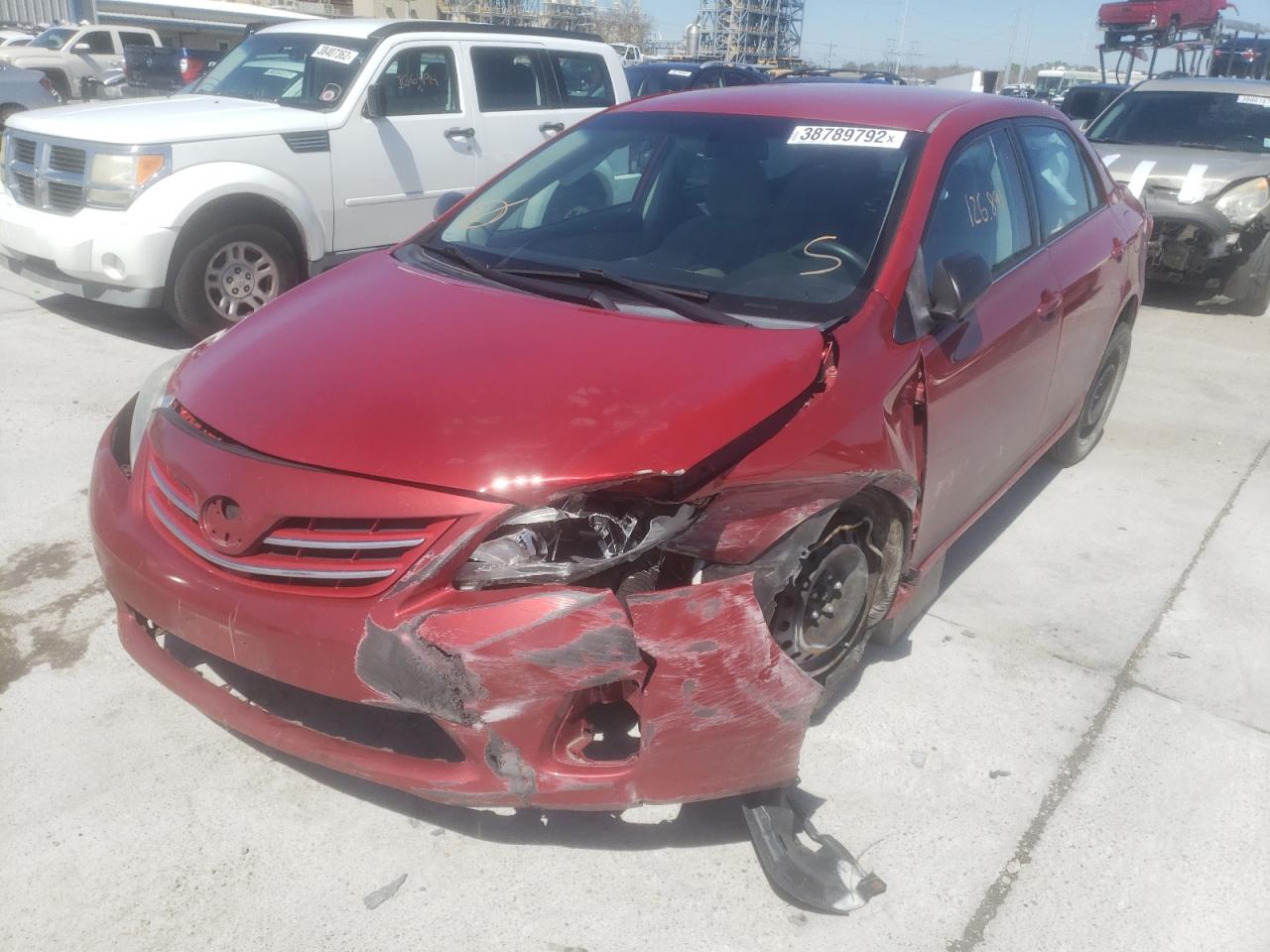 Photo 2 from auction – 2013 TOYOTA COROLLA BA with VIN 2T1BU4EE1DC057733