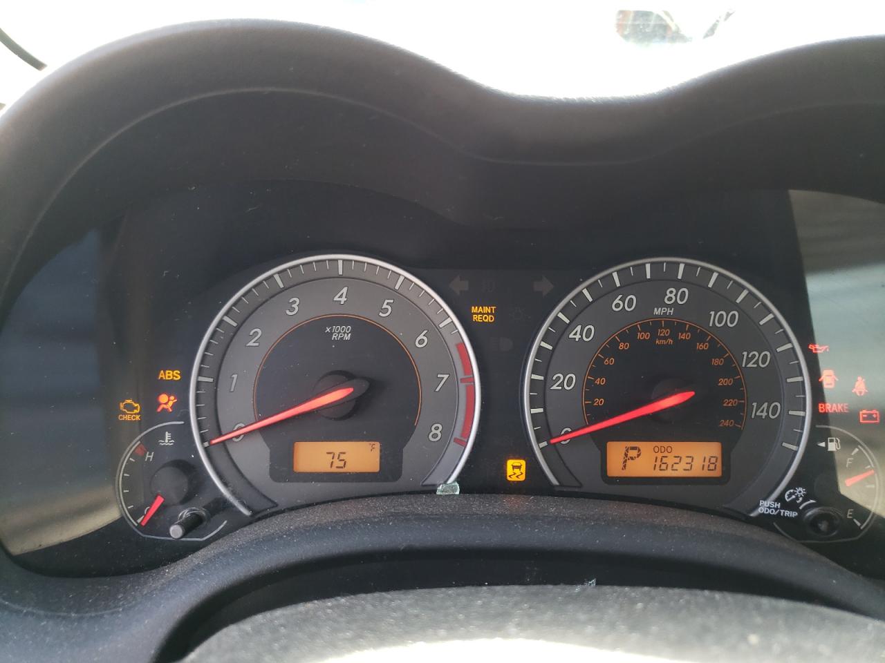 Photo 8 from auction – 2010 TOYOTA COROLLA BA with VIN 2T1BU4EE5AC383711