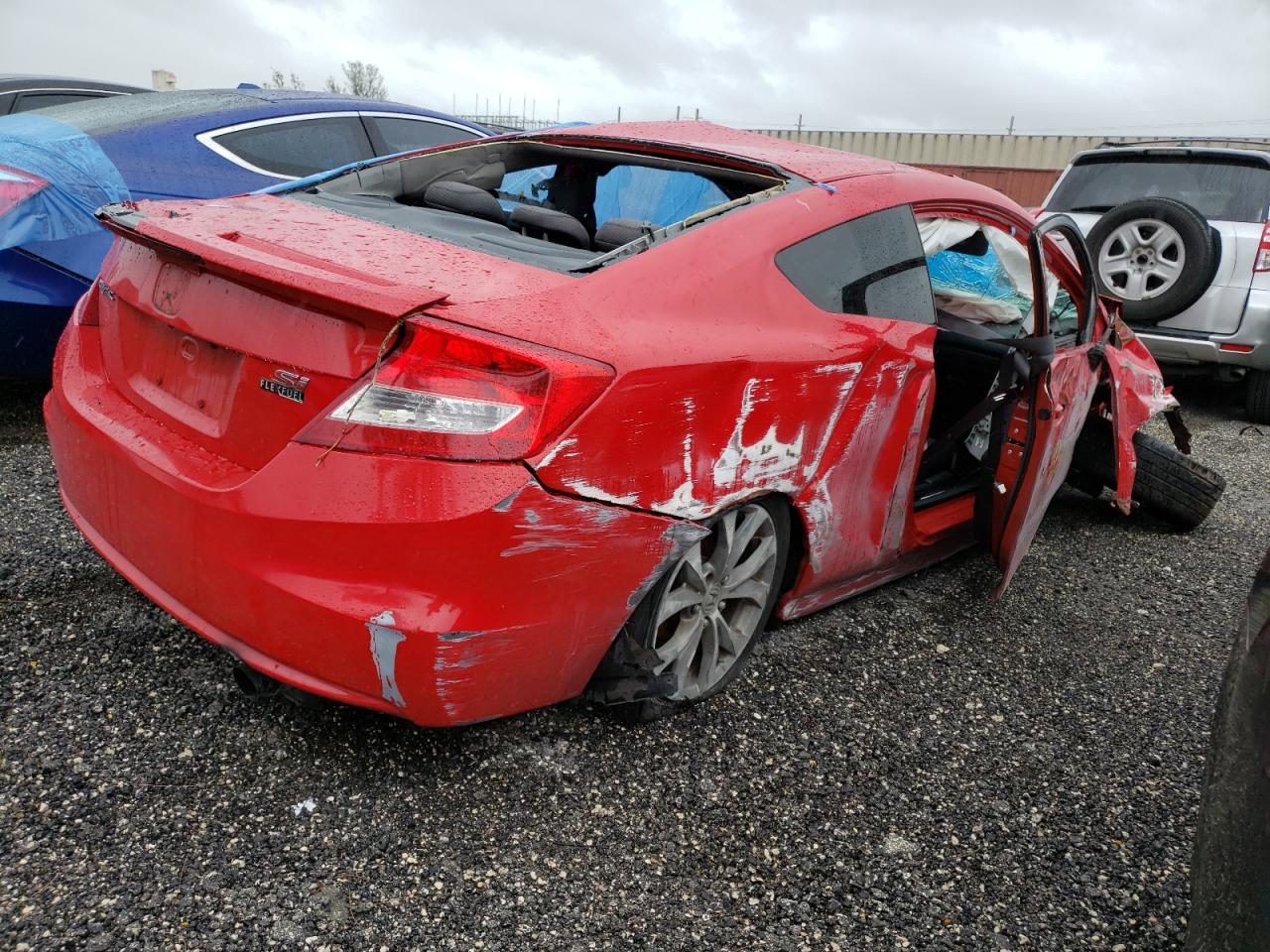 Photo 4 from auction – 2012 HONDA CIVIC SI with VIN 2HGFG4A57CH708383