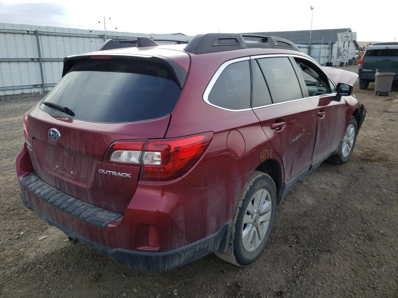 Photo 4 from auction – 2016 SUBARU OUTBACK 2. with VIN 4S4BSBCC3G3215011