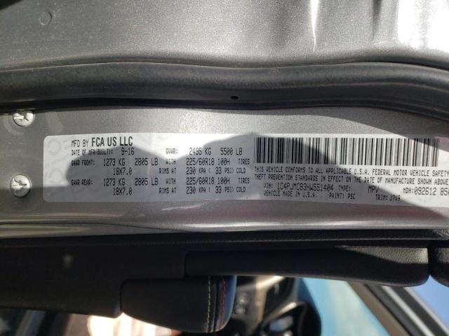 Photo 10 from auction – 2017 JEEP CHEROKEE L with VIN 1C4PJMCB3HW551404