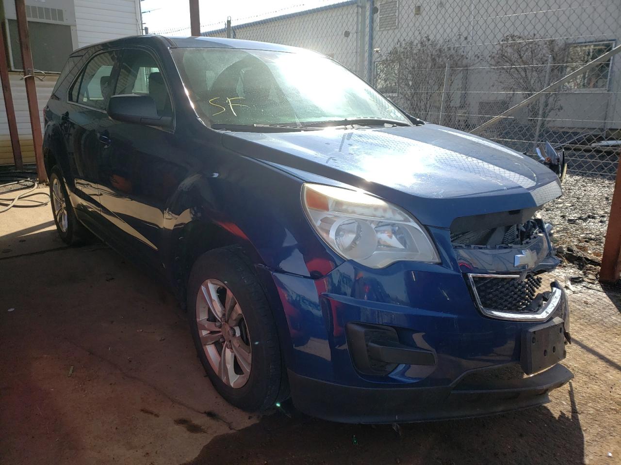 CHEVROLET EQUINOX LS 2010 with VIN 2CNFLCEW4A6212341 - Photo from auction