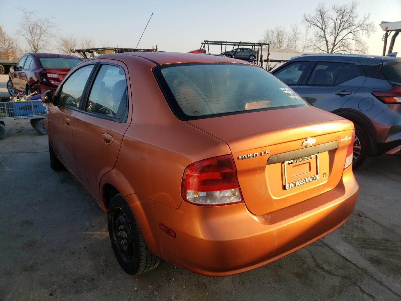Photo 3 from auction – 2006 CHEVROLET AVEO BASE with VIN KL1TD56676B668716
