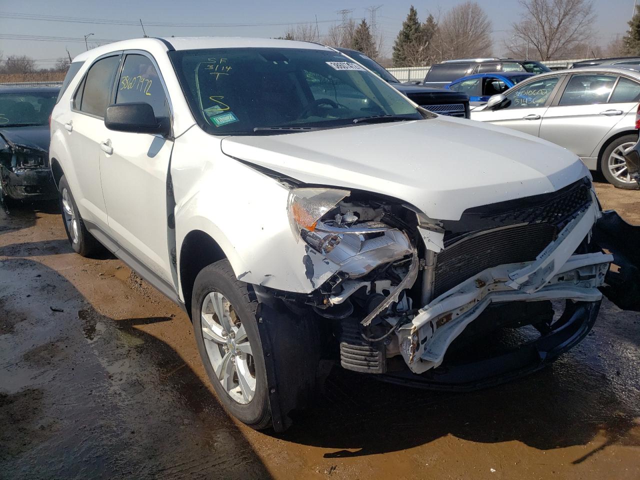 CHEVROLET EQUINOX LS 2011 with VIN 2GNALBEC6B1264509 - Photo from auction