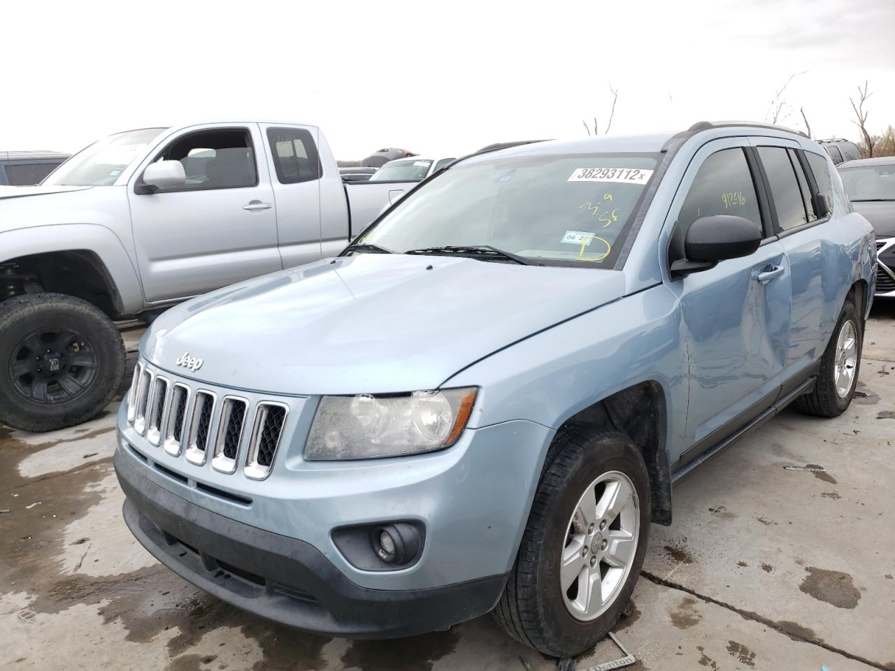 Photo 2 from auction – 2014 JEEP COMPASS SP with VIN 1C4NJCBA1ED504163