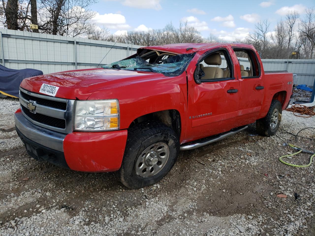 Photo 2 from auction – 2007 CHEVROLET SILVERADO with VIN 3GCEK13M77G553609