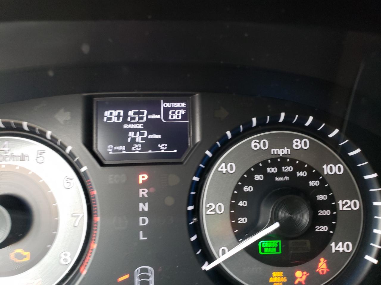 Photo 8 from auction – 2011 HONDA ODYSSEY EX with VIN 5FNRL5H66BB102962