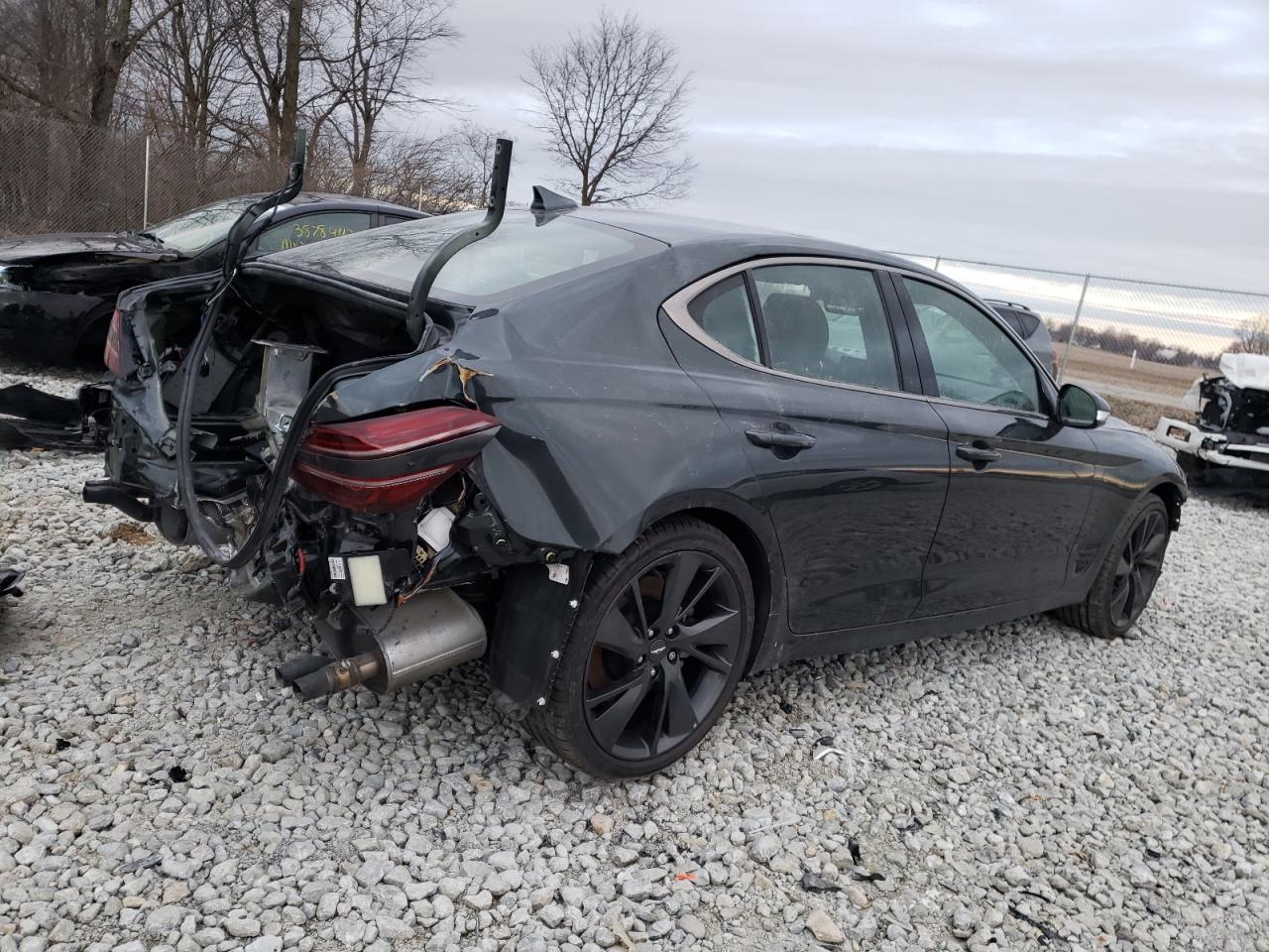 Photo 4 from auction – 2022 GENESIS G70 BASE with VIN KMTG54TE5NU084414