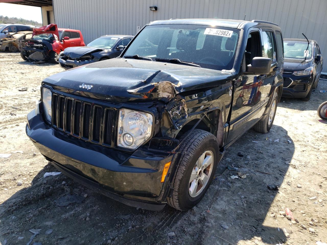 Photo 9 from auction – 2012 JEEP LIBERTY SP with VIN 1C4PJMAK4CW191748